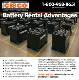Industrial Battery Rental