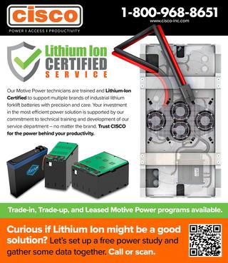 Lithium Ion Battery Certified Service
