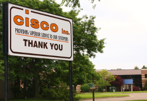 Cisco Building and Sign