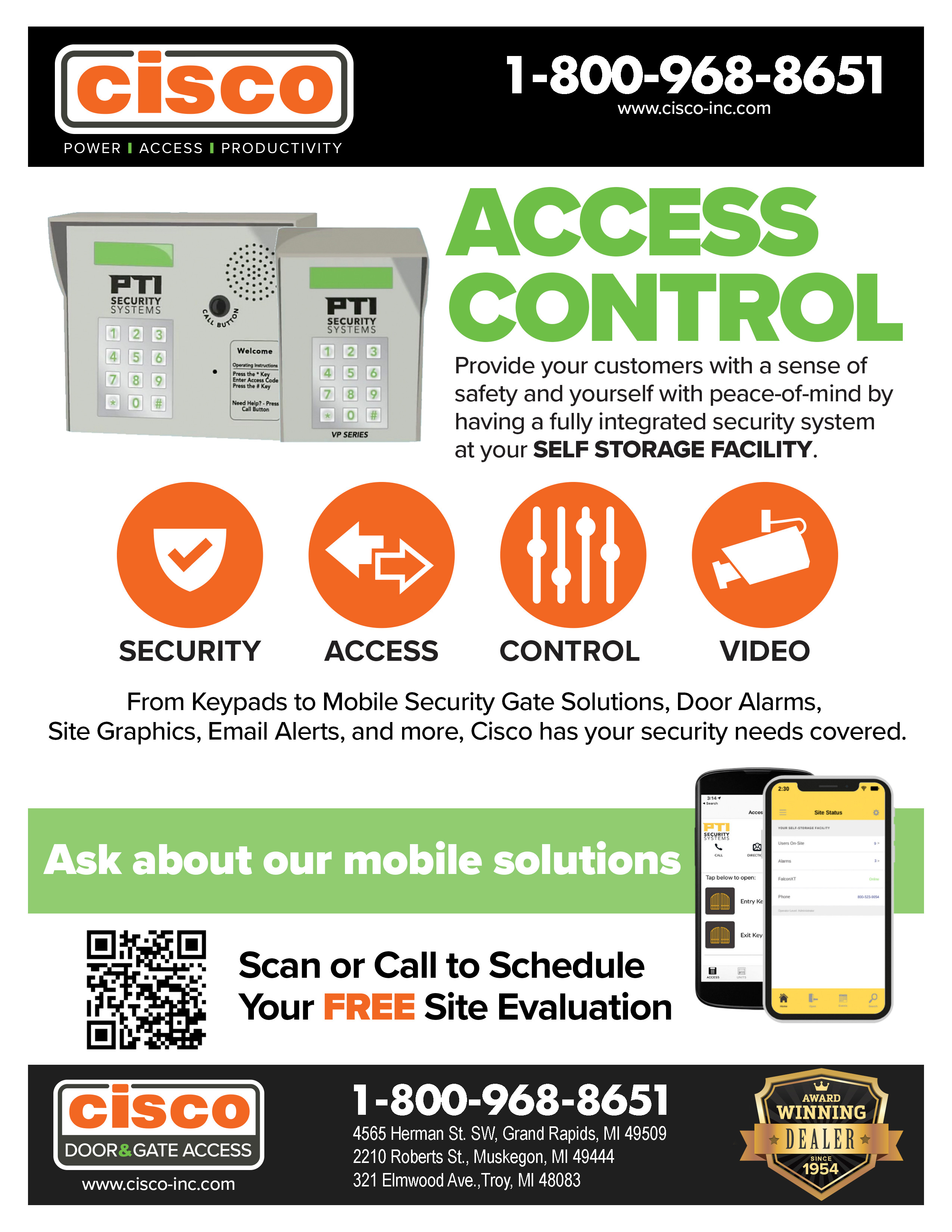 Safe Access Control at Your Self Storage Facility