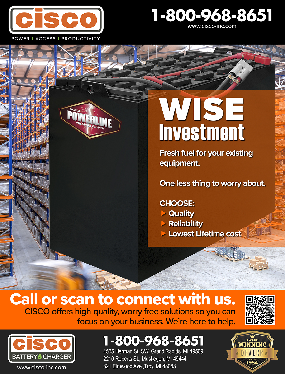Hawker Powerline Battery Wise Investment